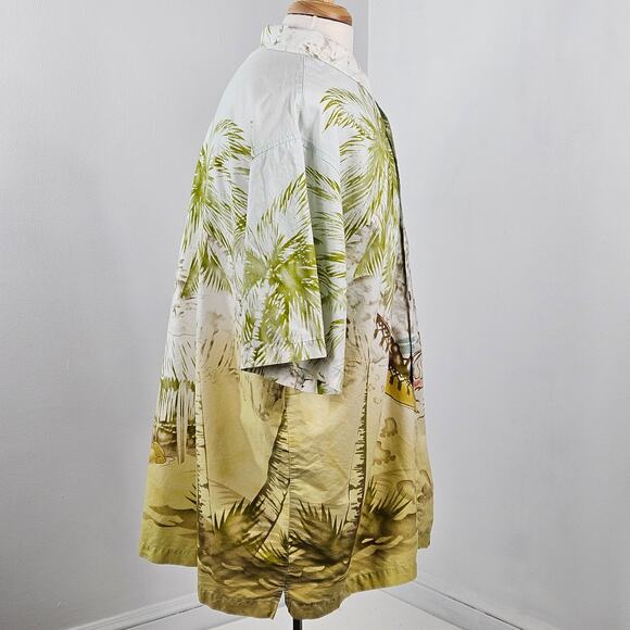 Disneyland Resort Mickey Mouse Hawaiian All-Over Full Print Shirt | Men's XXL - Picture 2 of 16